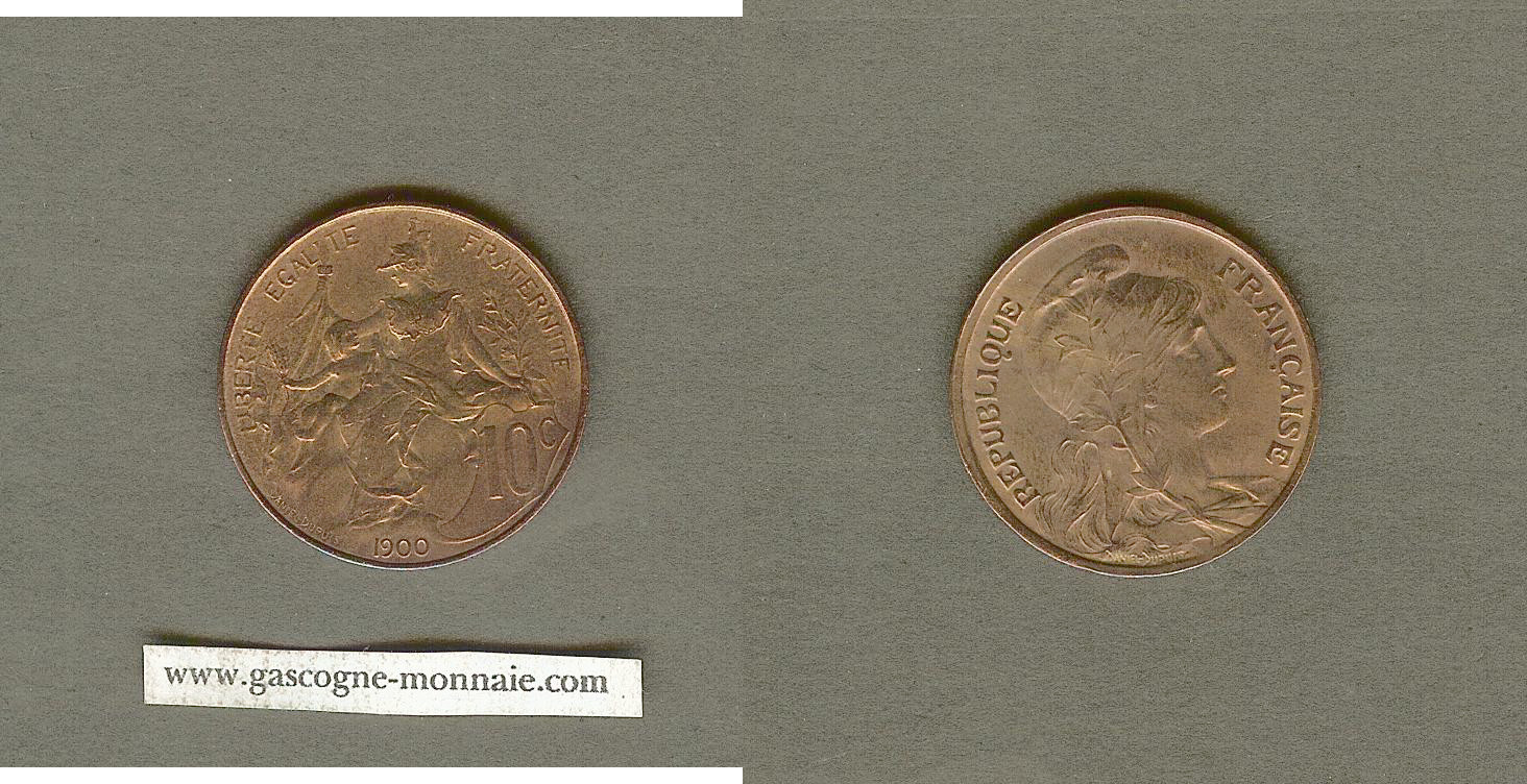 10 centimes Dupuis 1900 AU